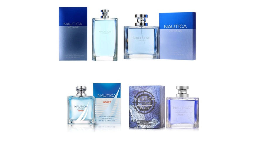 Image 1: Nautica Voyage Eau De Toilette for Men 3.4 or 6.7 (Multiple Voyage)