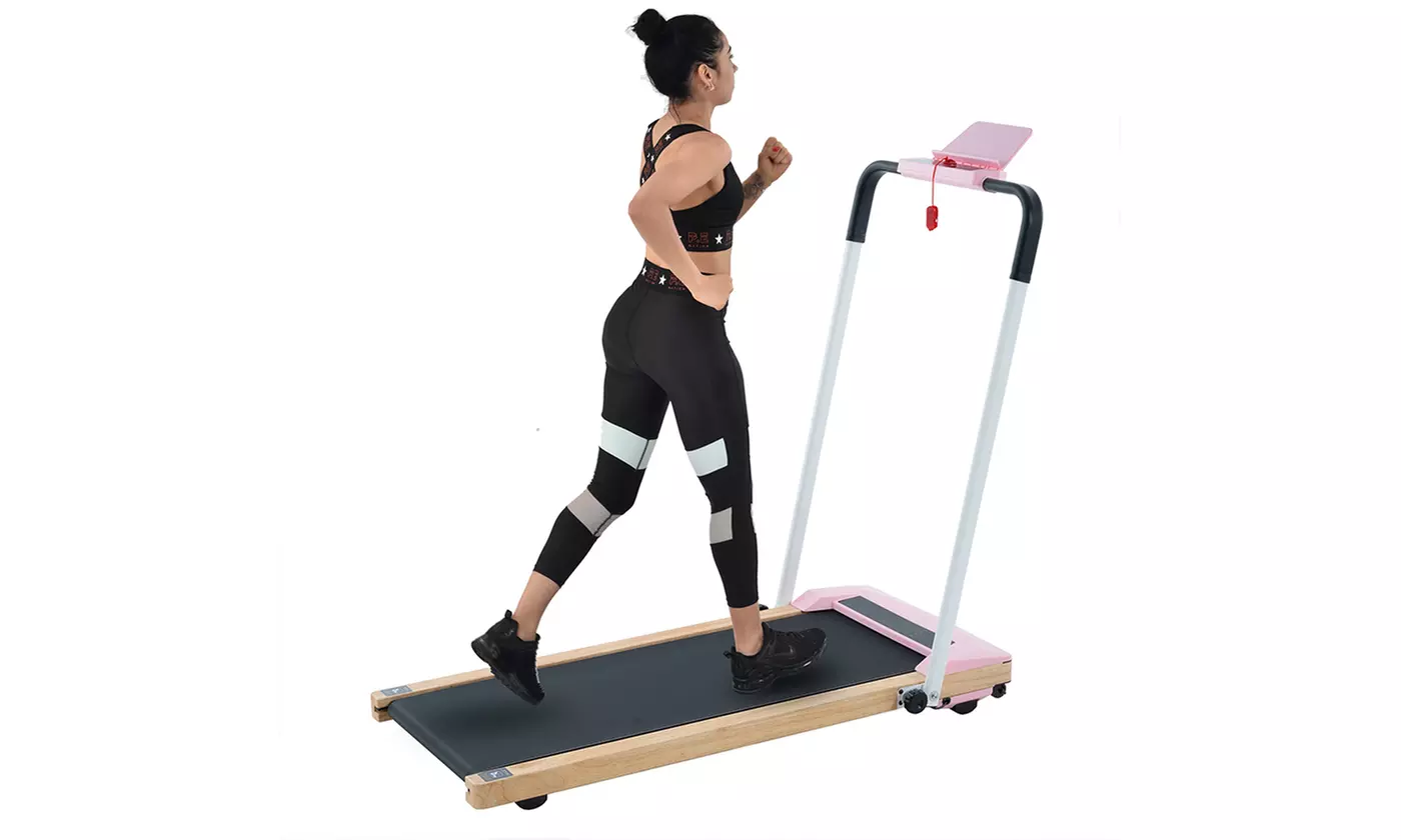 2.25HP Electric treadmill Folding treadmill LCD Desk Treadmill Remote Control - Second Medium