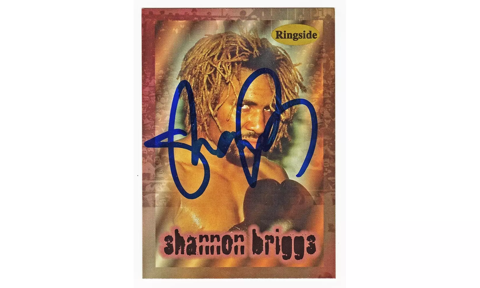 Shannon Briggs Signed 1991 Ringside Rookie Boxing Trading Card #R2 - Primary Image