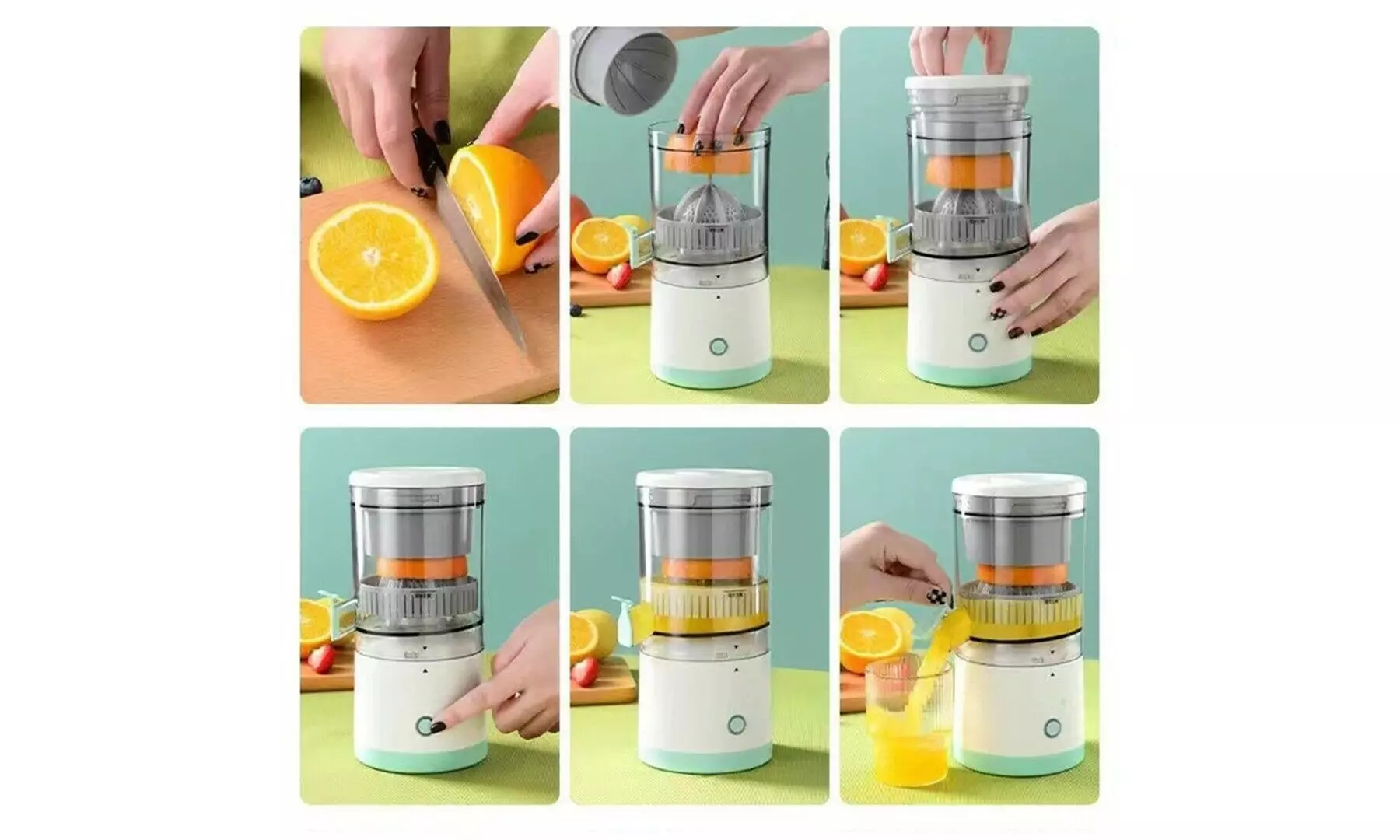 Portable Rechargeable Mini Citrus Juicer  - Primary Image