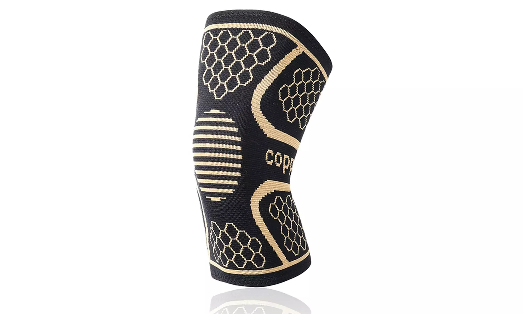 Copper Knee Braces Copper Knee Sleeve Support for Knee Arthritis Pain Relief - Primary Image
