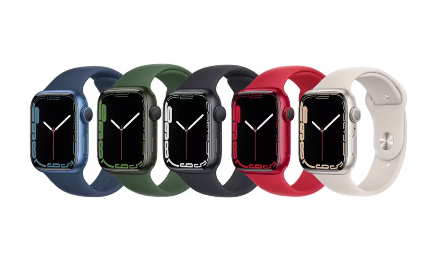Apple Watch Series 7 41mm/45mm (GPS/Cellular) Aluminum - A Grade Refurbished - Primary Image