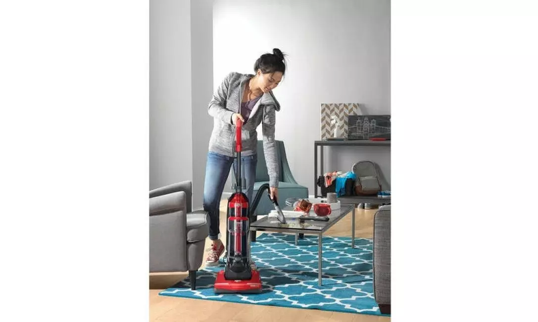 Upright Vacuum Cleaner Bagless Compact Powerful Multi-Floor Carpet Cleaning - Second Medium