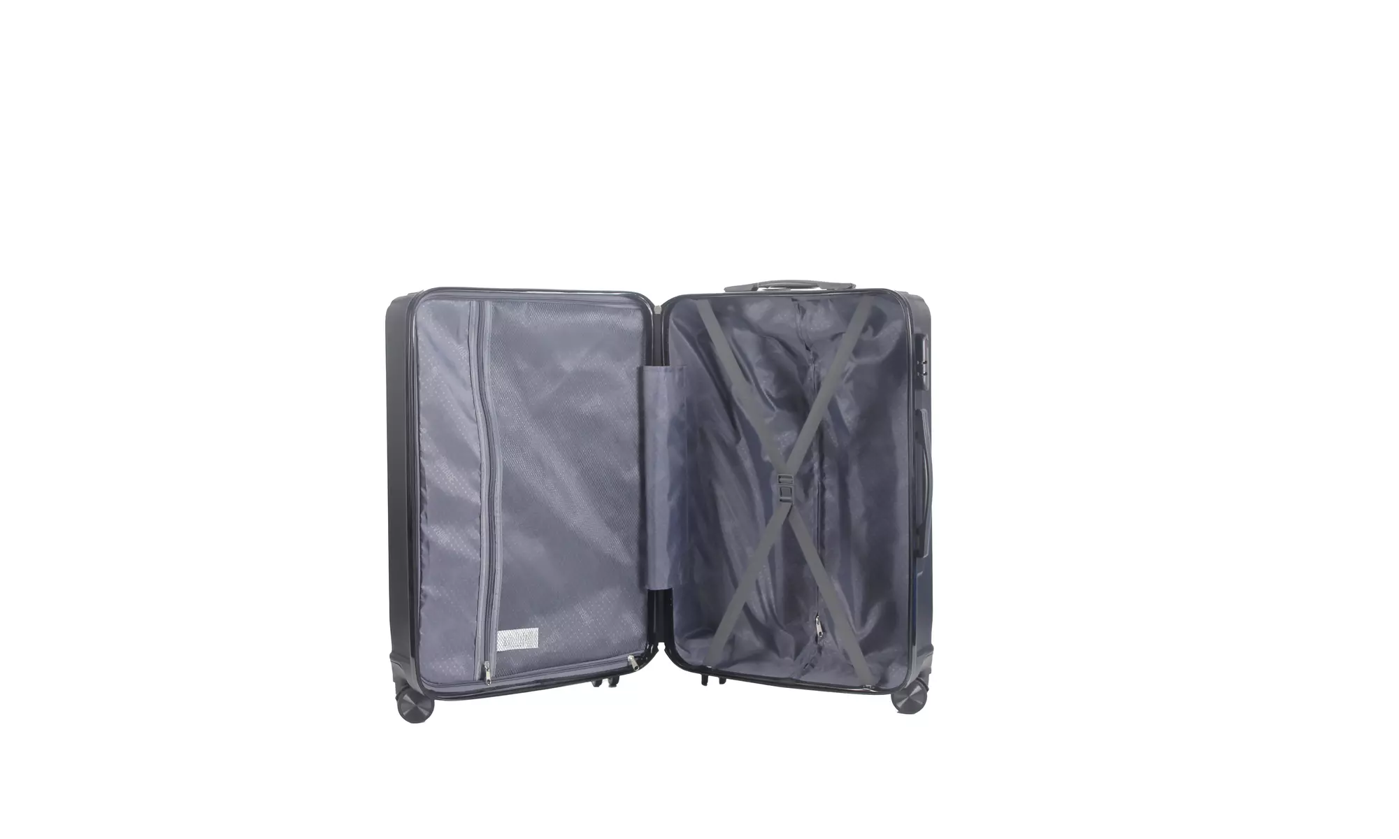 3-Piece Hardside Luggage Set with 360 Dual Spinner Wheels and Combo Lock