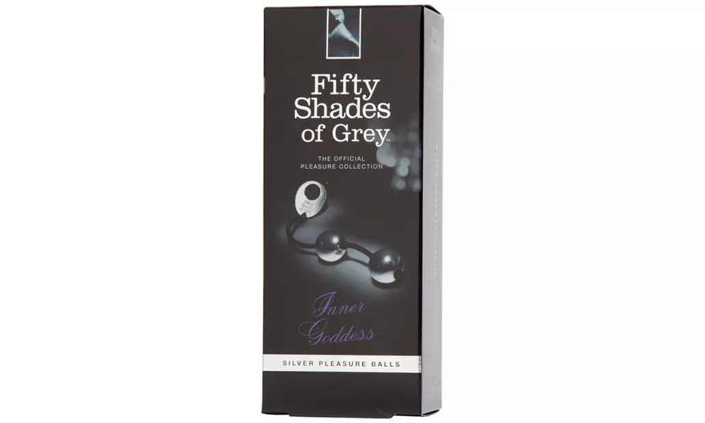 Inner Goddess Silver Metal Fifty Shades of Grey Pleasure Balls - Primary Image