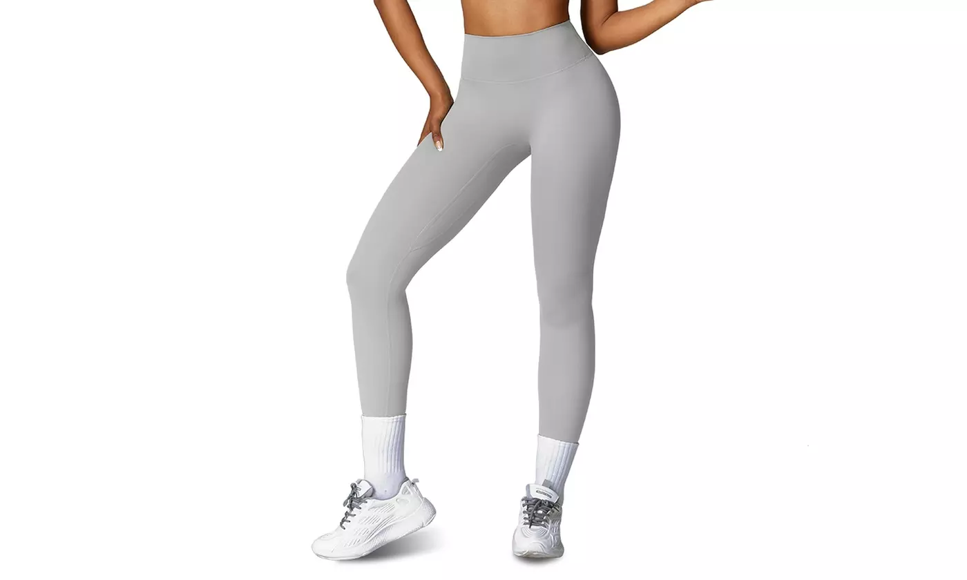 N'POLAR Women's High Waist Workout Leggings Tummy Control Compression Yoga Pants