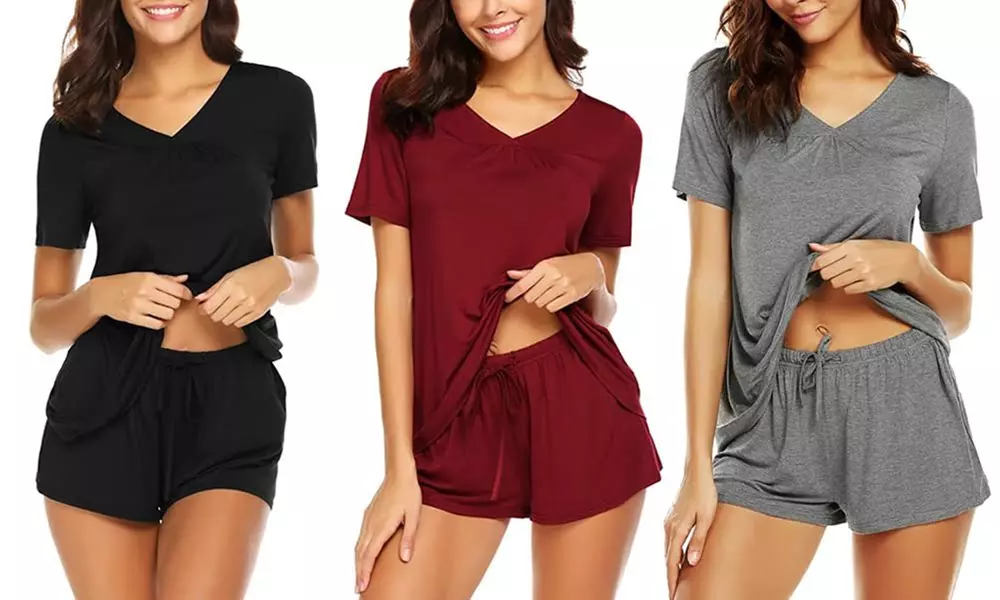 Leo Rosi Women's Sleep & Lounge Set. Plus Sizes Available. - Primary Image
