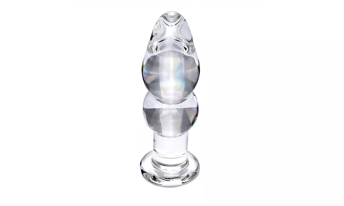 7 Types Crystal Glass Anal Plug G-spot Pleasure Stimulator