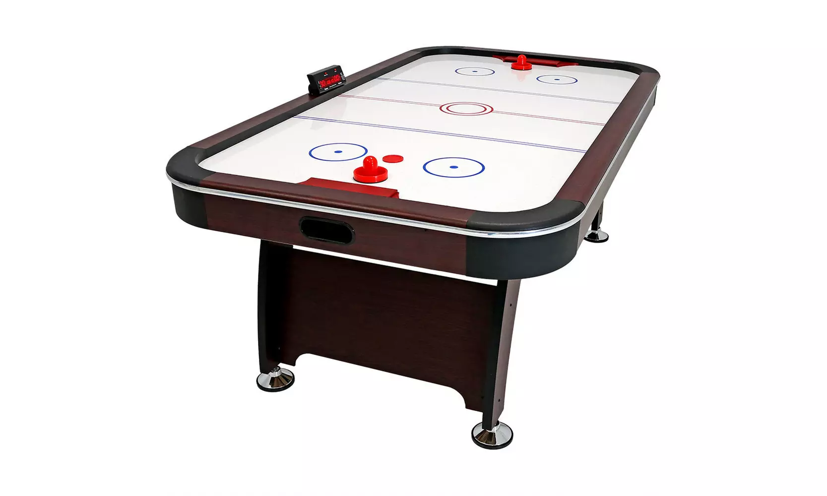 Sunnydaze 7-Foot Air Hockey Table with Scorer - Primary Image