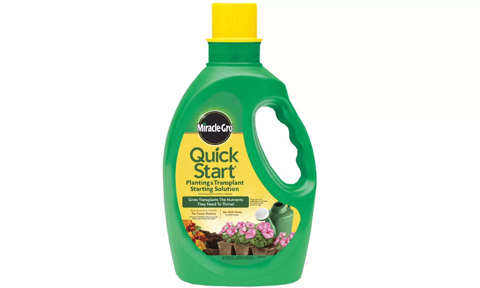 Miracle-Gro 1005562 Quick Start Planting & Transplant Starting Solution, 48 Oz - Second Medium