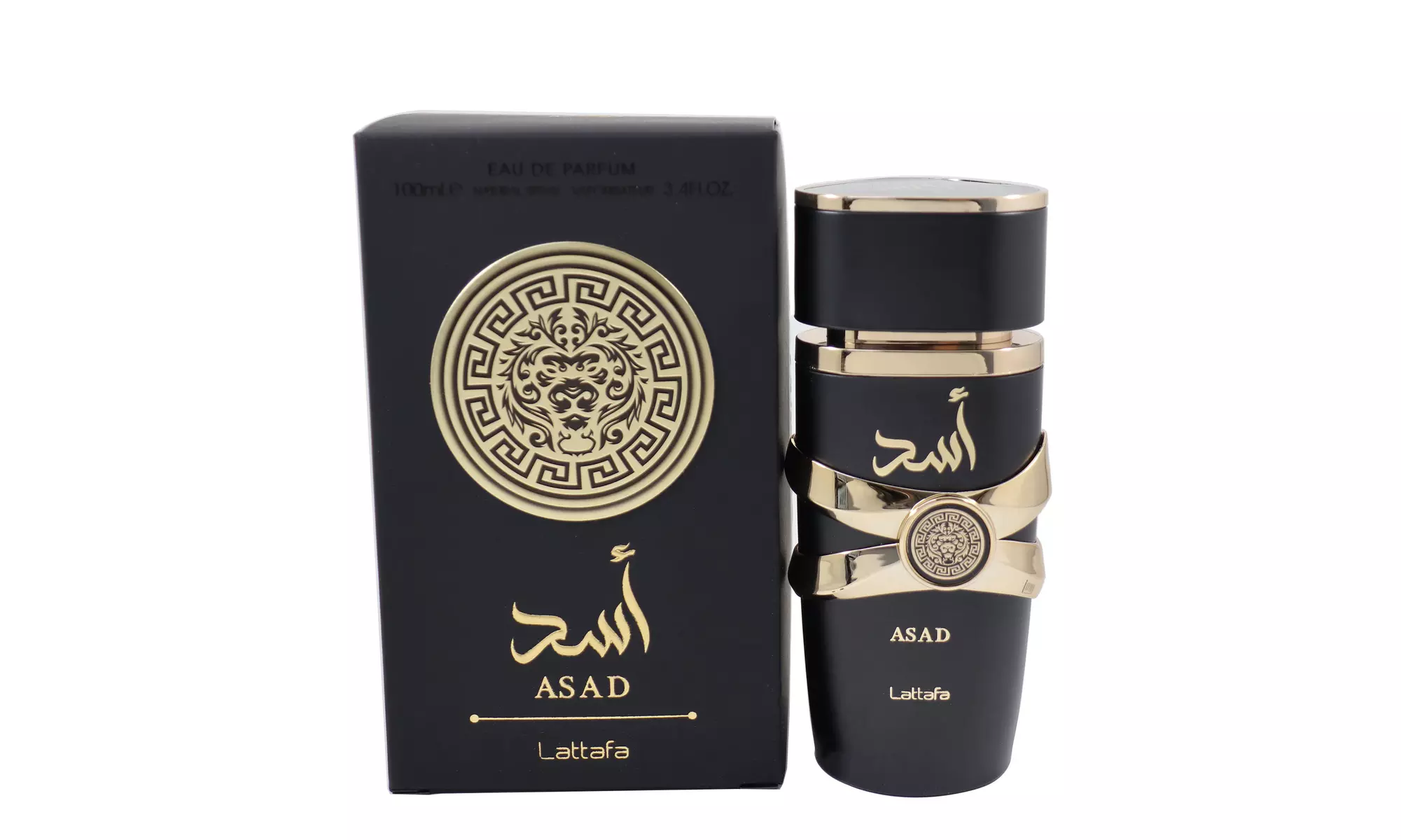 Asad By Lattafa 3.4oz/100ml Eau De Parfum Spray For Men New In Box - Primary Image