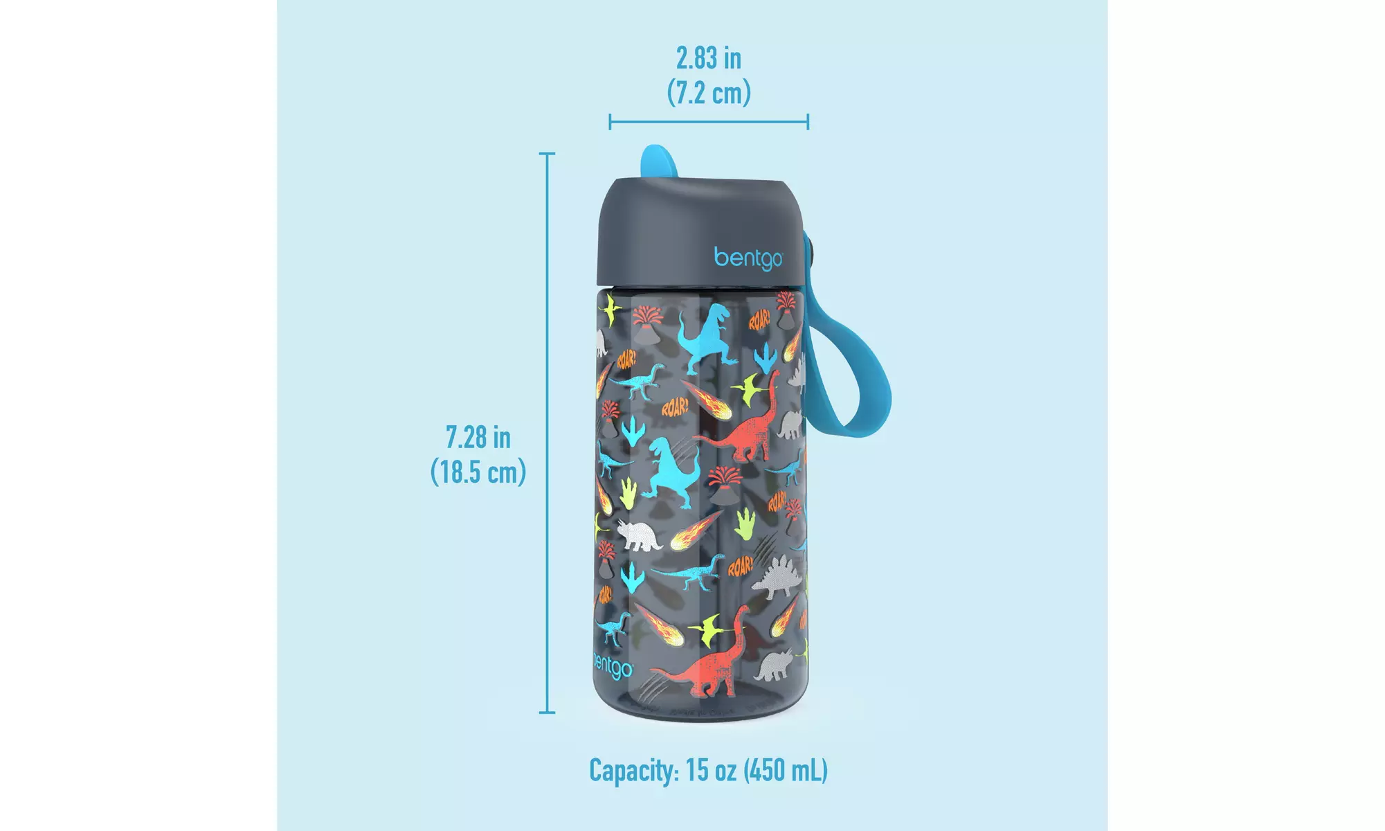 Bentgo Kids Water Bottle (1 and 2 Pack options)