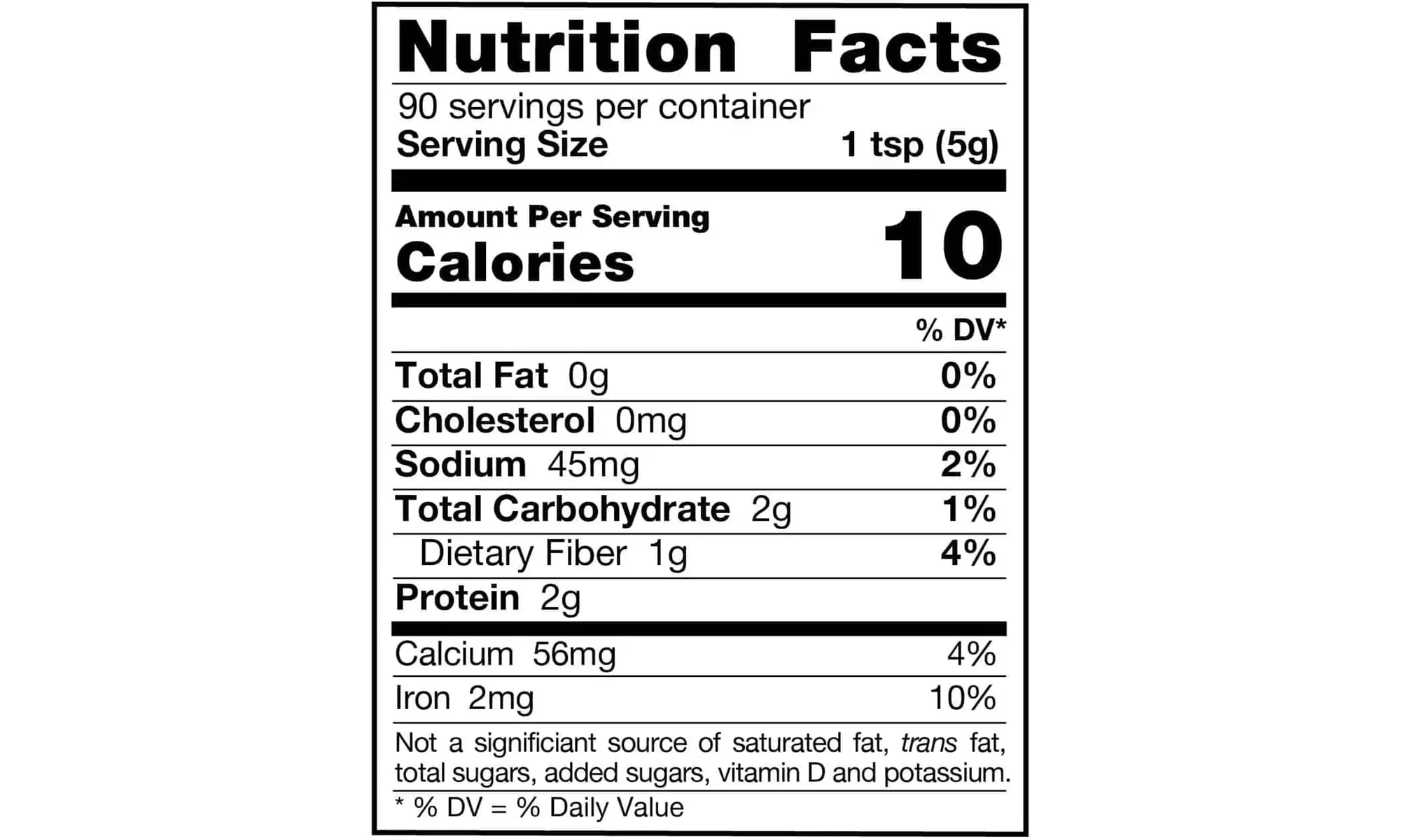 Certified Organic Spinach Powder - Second Medium