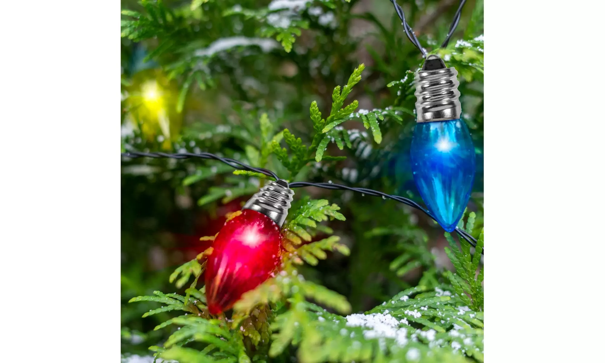 Touch Of ECO Holiday Outdoor Solar Multi-Colored LED Christmas String Lights