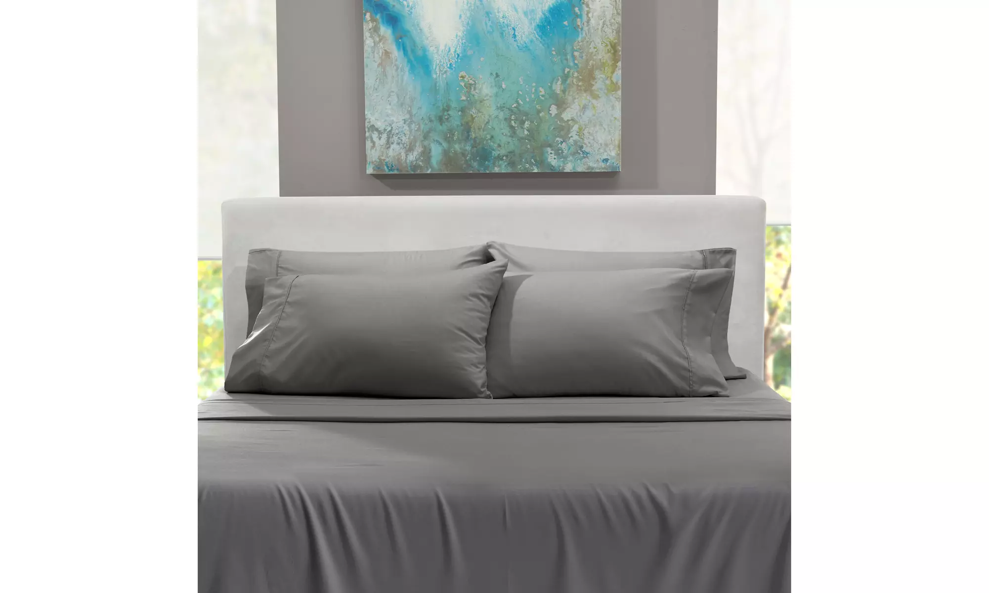 Nestl Extra Deep Pocket Sheets - 18-24 Inch Fitted Bed Sheet Set - 6 Piece