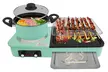iMounTEK 3-in-1 Electric Hot Pot and Korean BBQ Grill Non-Stick Shabu Cooker - Second Medium