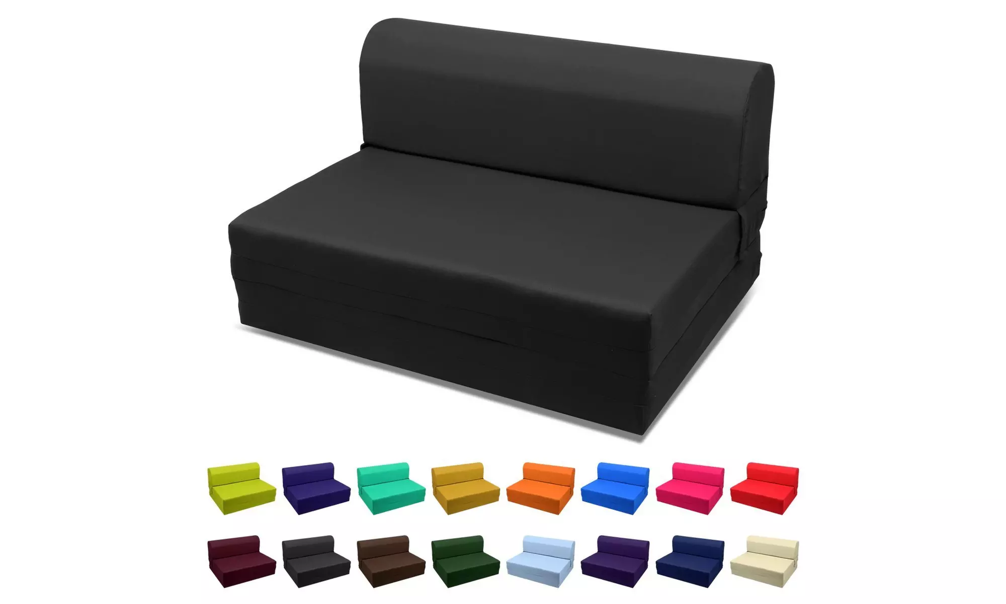 MaGshion Sleeper Chair Folding Foam Bed Full Size 5x46x74 Inch - Primary Image