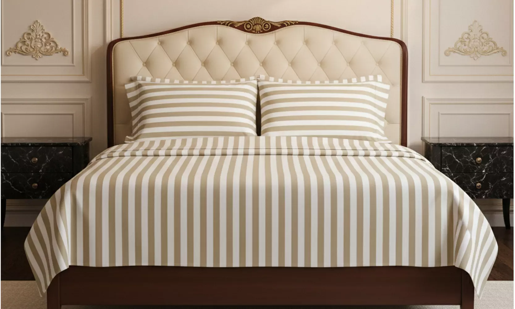 Luxury Home 6-Piece Microfiber Bed Sheet Set