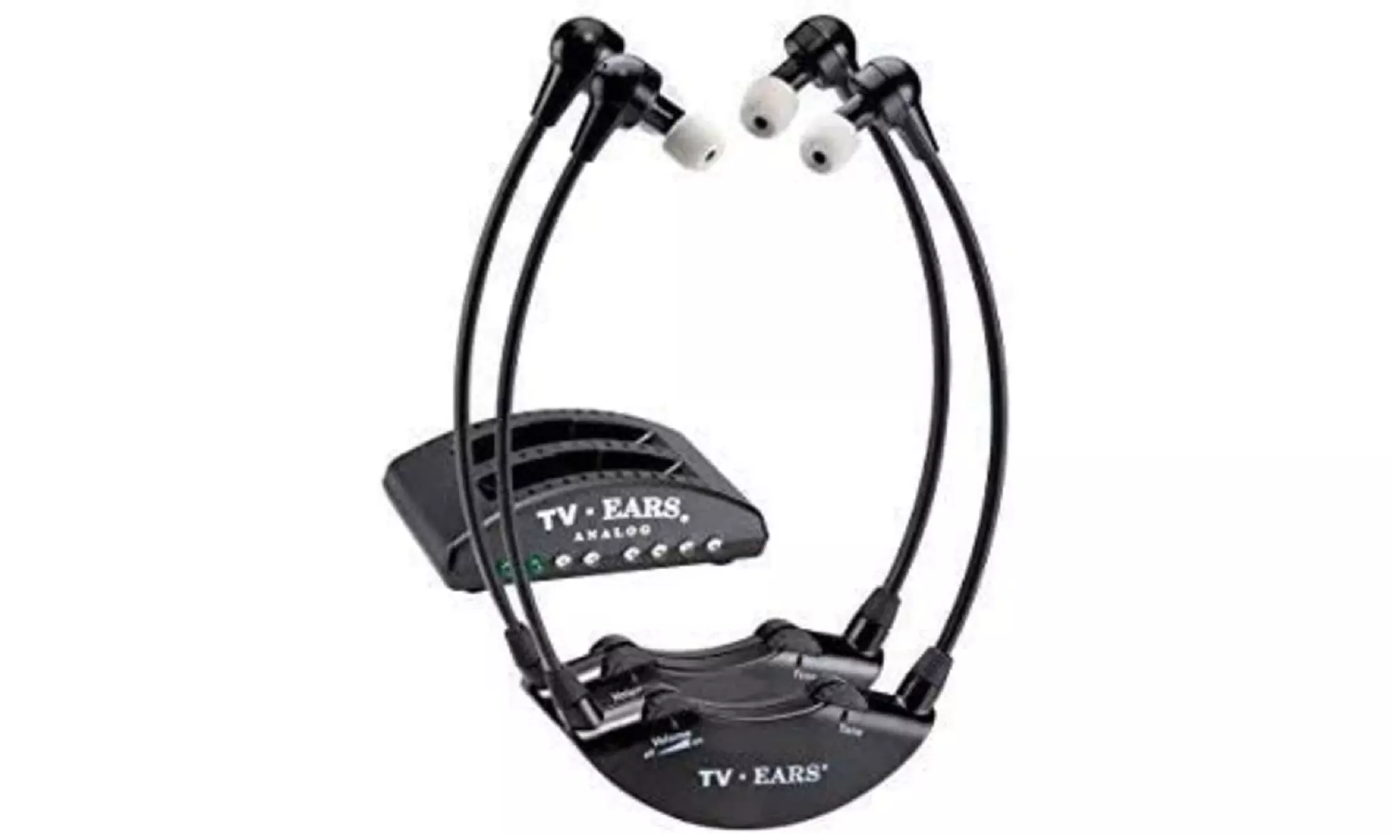 TV Ears Analog Dual Original Wireless Headsets System, TV Hearing Aid Devices - Second Medium