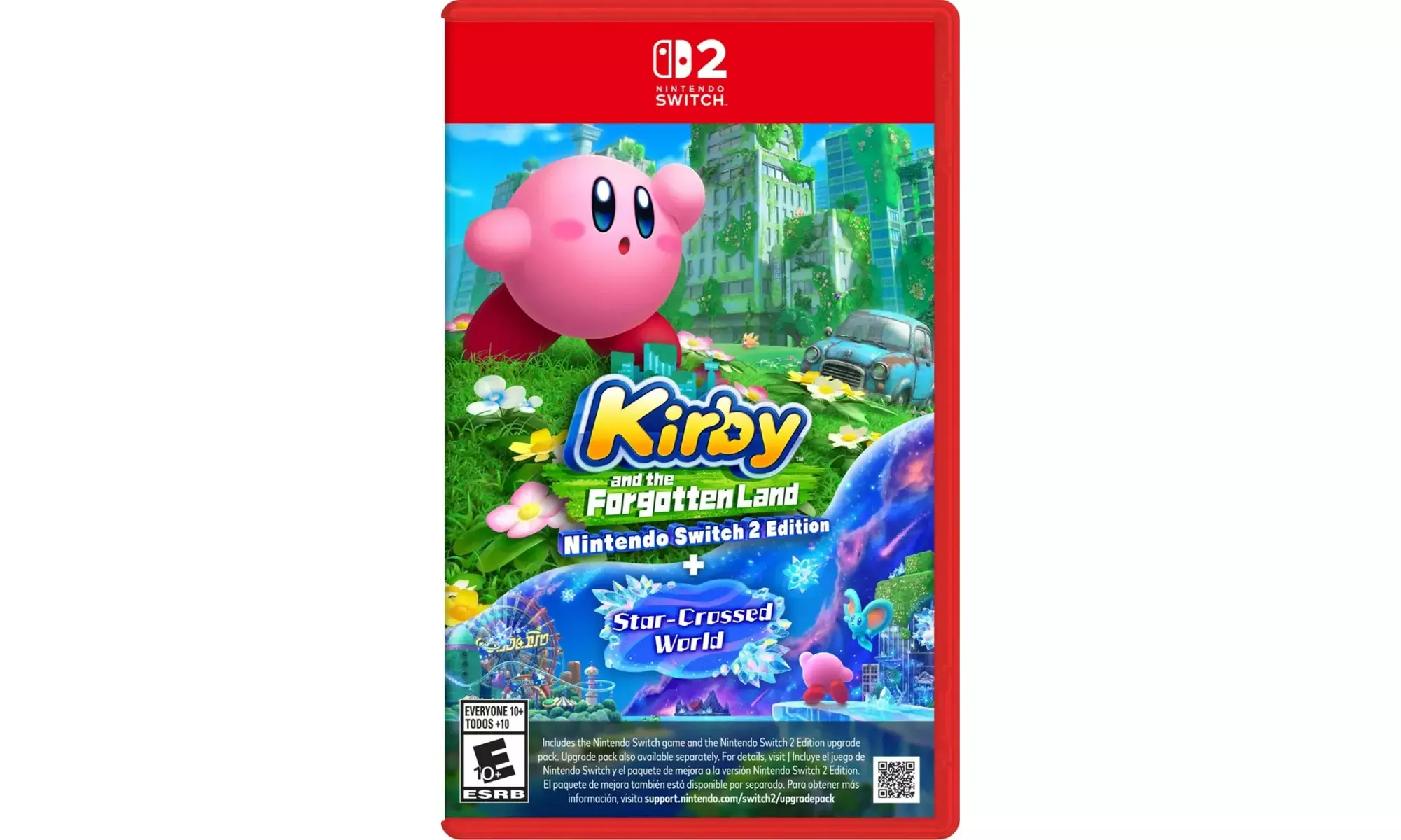Kirby and the Forgotten Land Star Crossed World - Nintendo Switch 2 (US Version) - Primary Image