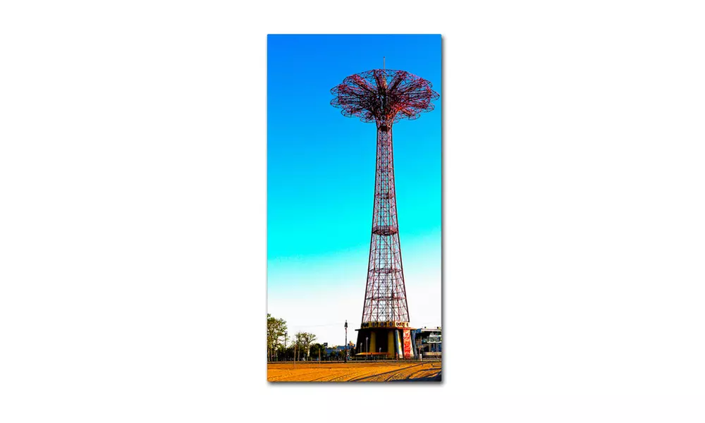 CATeyes 'Coney Island Parachute Jump' Canvas Art - Second Medium