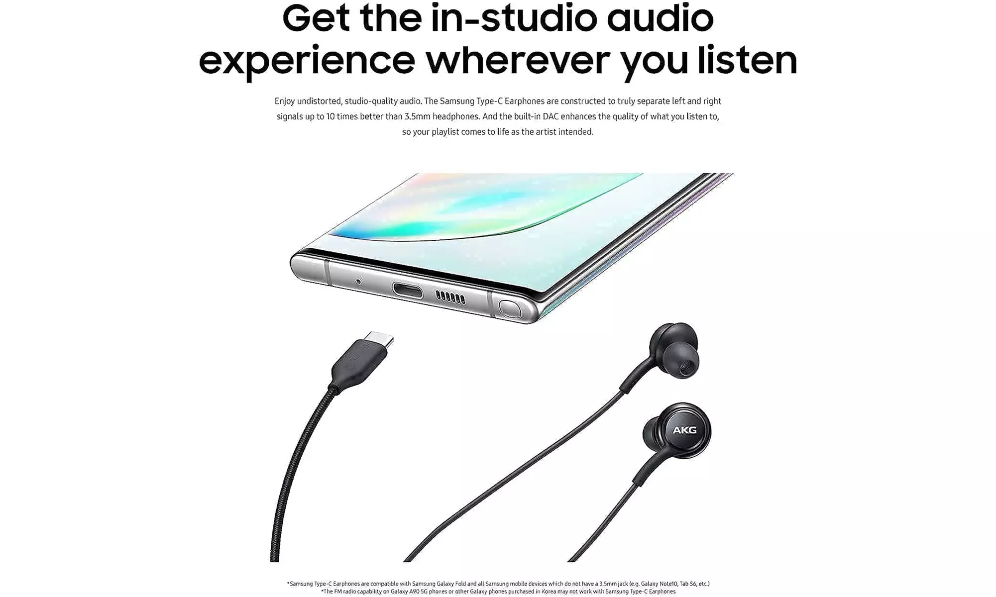 Samsung AKG Headphones Type C Wired Earbuds