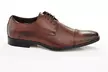 Adolfo Men's Cap-Toe Lace-Up Dress Shoes Multiple Styles - Second Medium