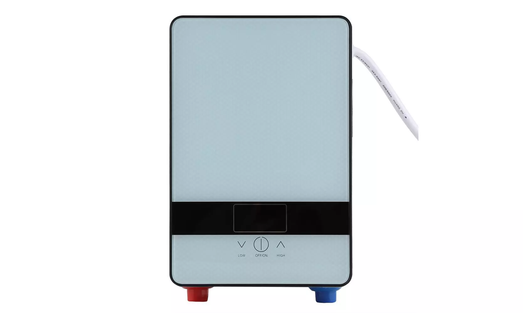 220V 6500W Tankless Instant Electric Hot Water Heater for Home Bathroom Shower - Primary Image
