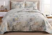 Dan River Reversible Printed Quilt Set (3 Piece) - Second Medium