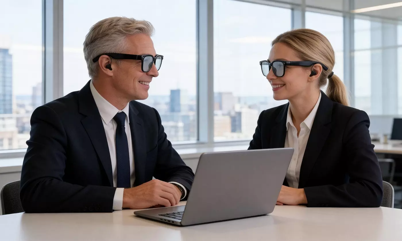 KOCASO AI Smart Glasses with Camera, Audio & Real-Time Translation