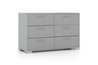 Costway 4 or 6 Drawer Storage Cabinet with Metal Legs and Handles - Second Medium