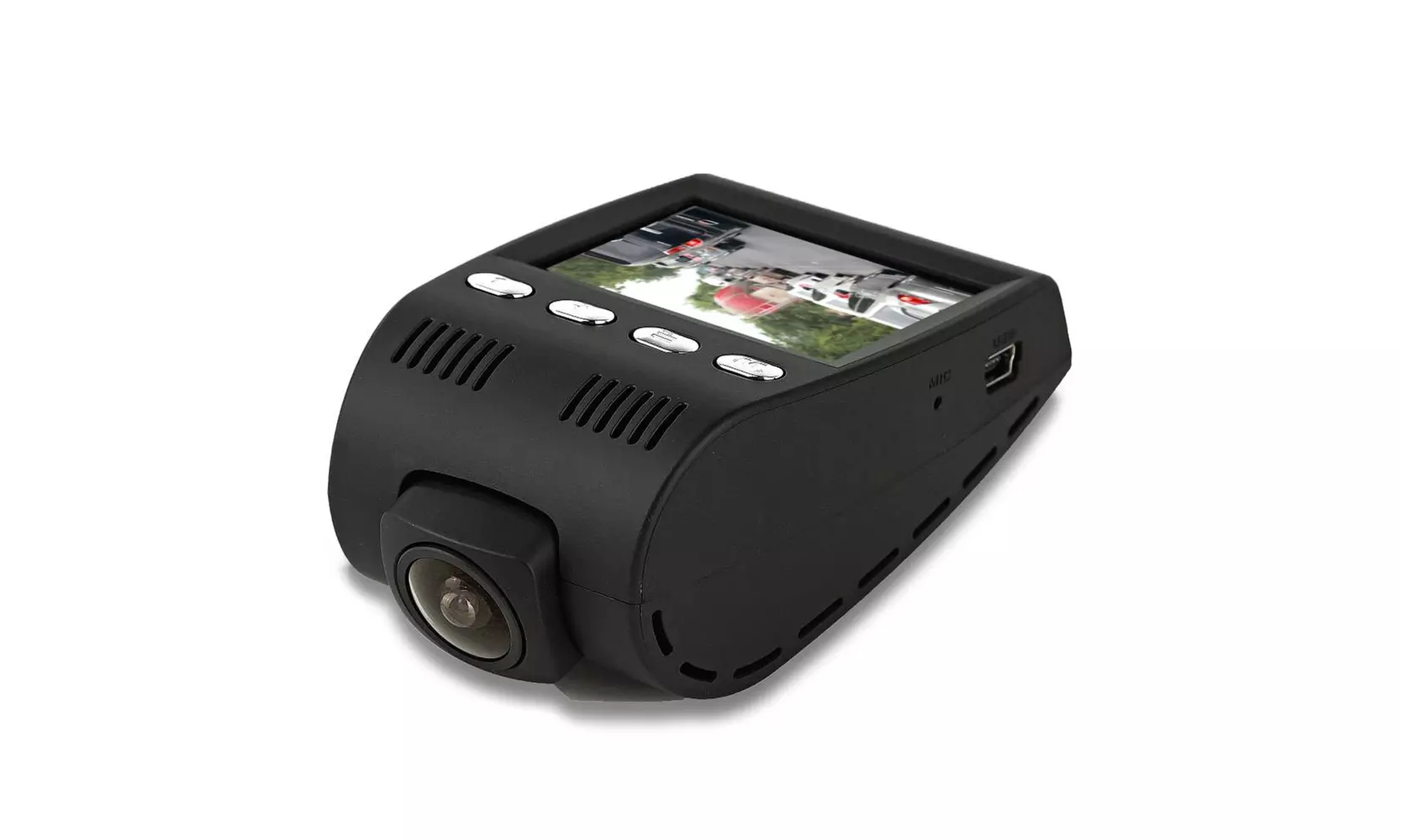 DVR Video Recording Dash Cam, Micro SD Memory Slot, 2.0?? Monitor Display - Primary Image