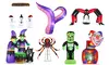 Costway Inflatable Halloween Witches, Zombie, Spider, Tentacles, Clown