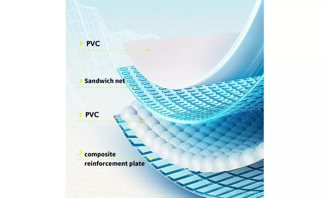  1.8 PVC inflatable folding swimming pool