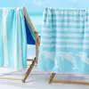 Blue Dolphin & Stripes