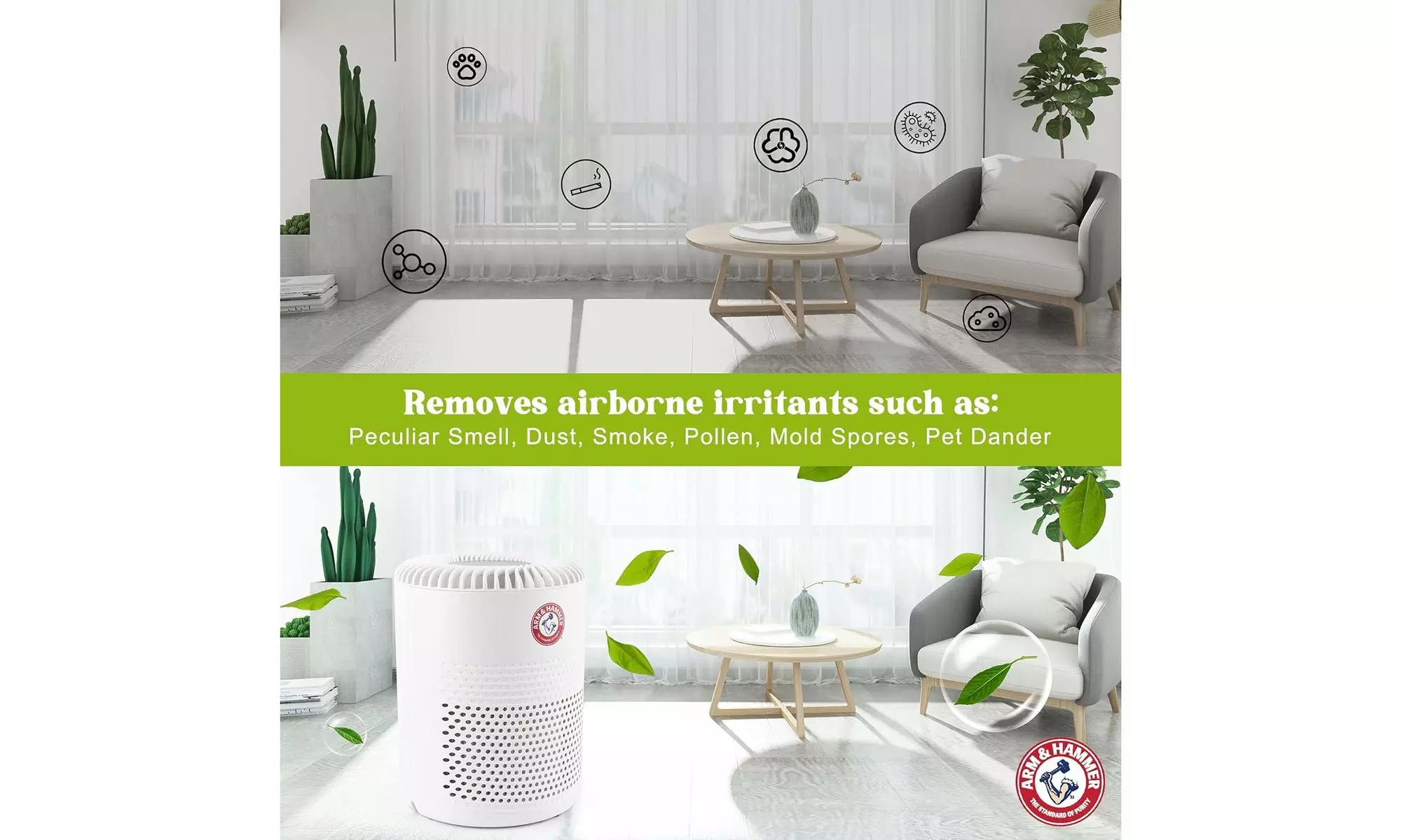 Arm & Hammer Air Purifiers: 1 or 2 Pack