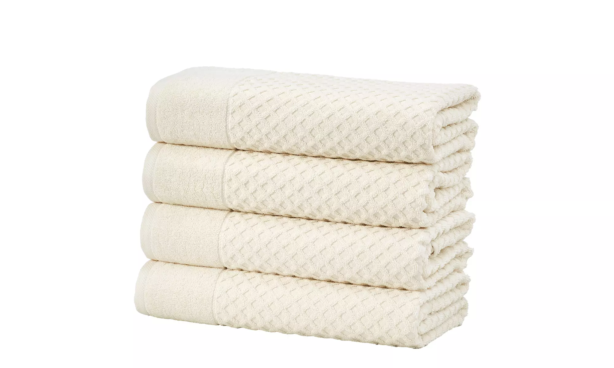 Ultra-Soft 100% Cotton Diamond Waffle Bath Towels