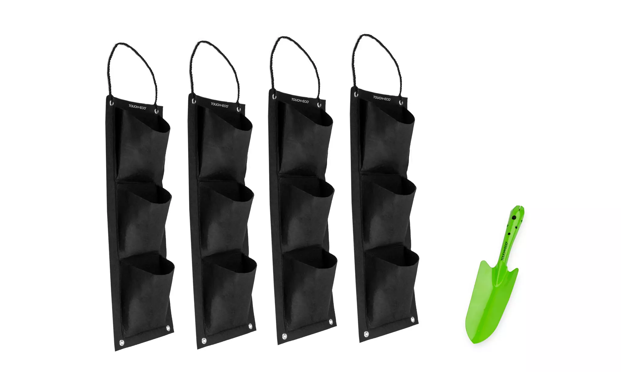 Reusable Eco-Fabric Garden Grow Bags-Choice of 1, 2, or 4 Pack - 2 Style Options