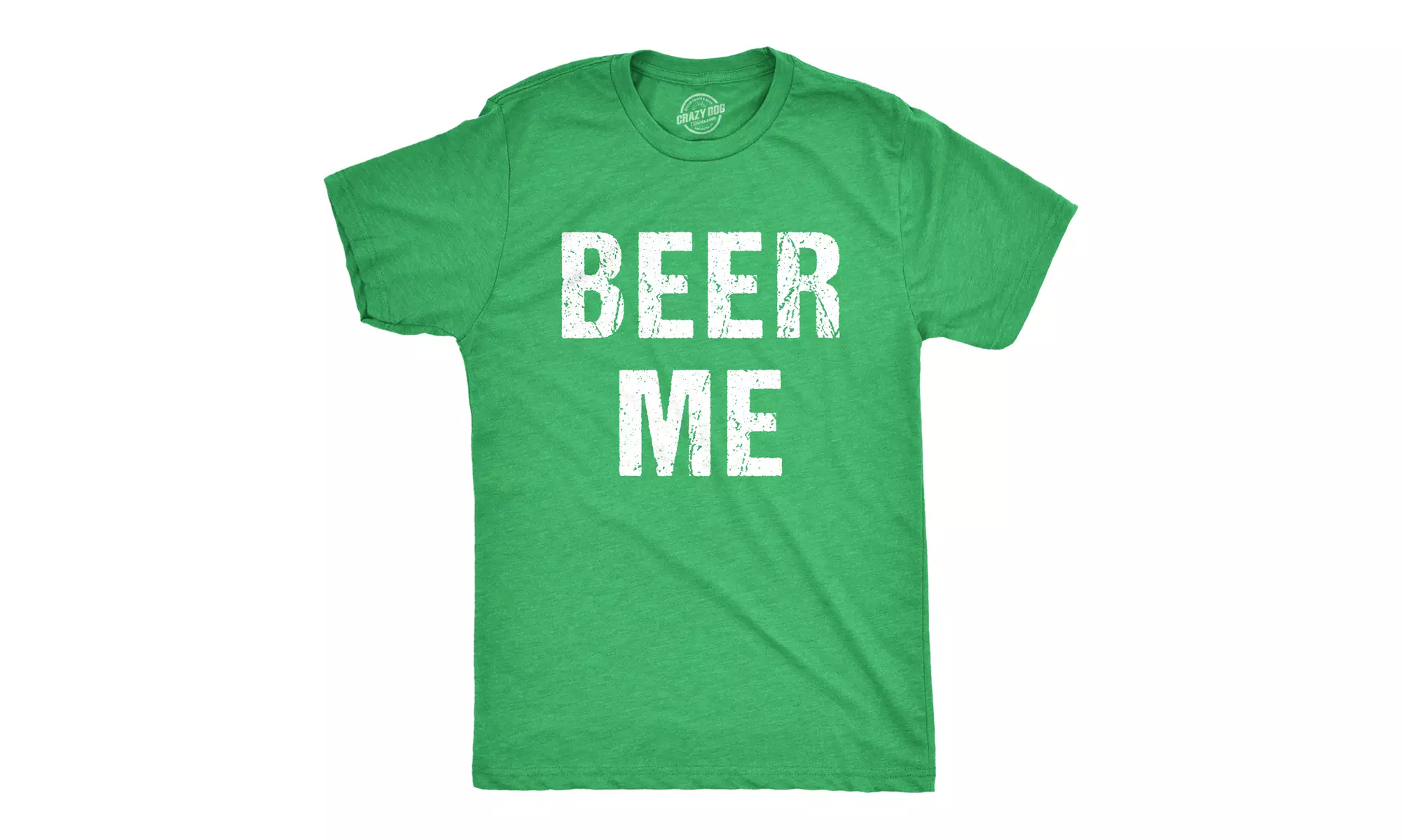 Mens Beer Me T Shirt Funny Saint Patricks Day Cool Sarcastic Drinking Irish Tee - Primary Image
