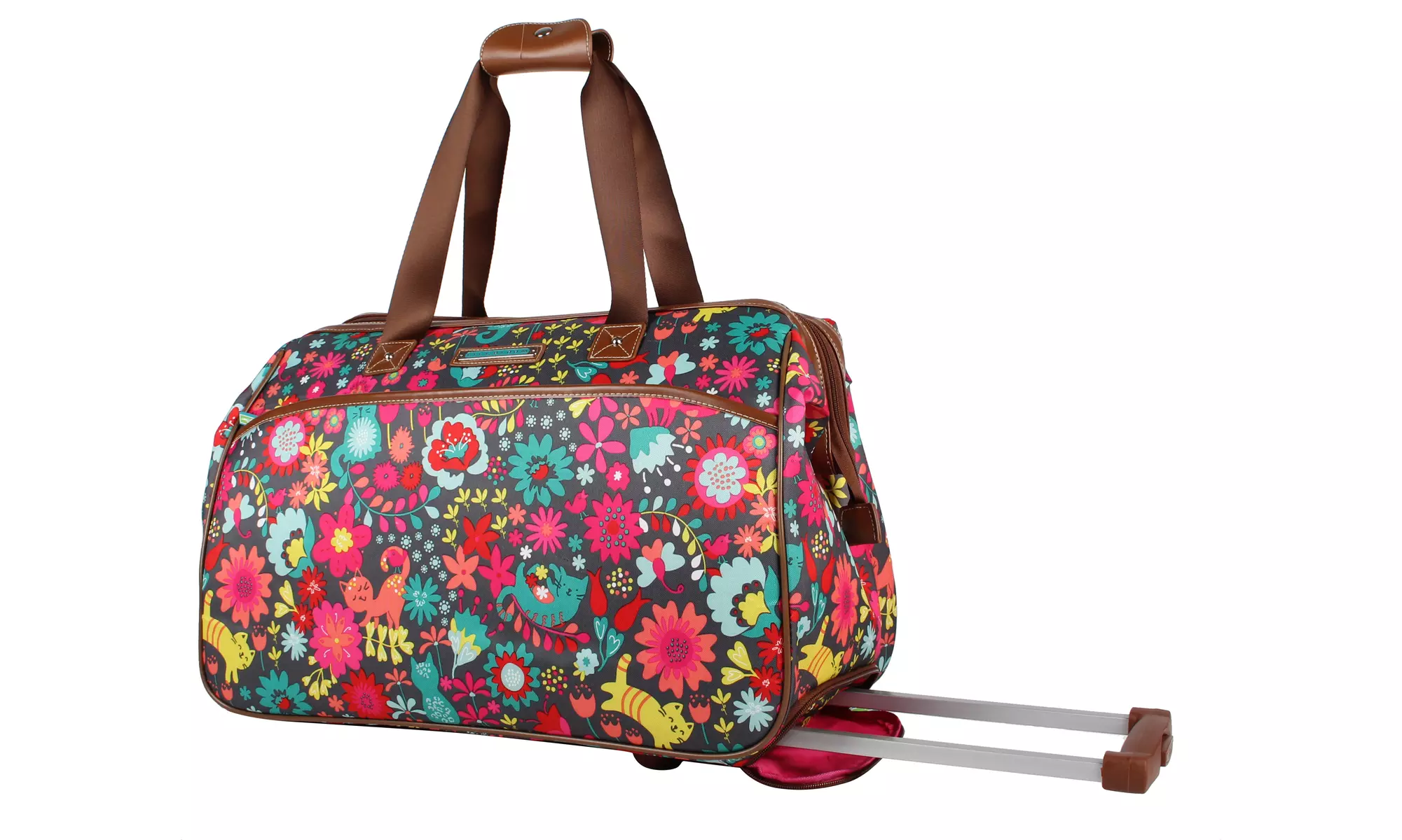 Lily Bloom Wheeled Carry-On Duffel Bag Luggage - Second Medium