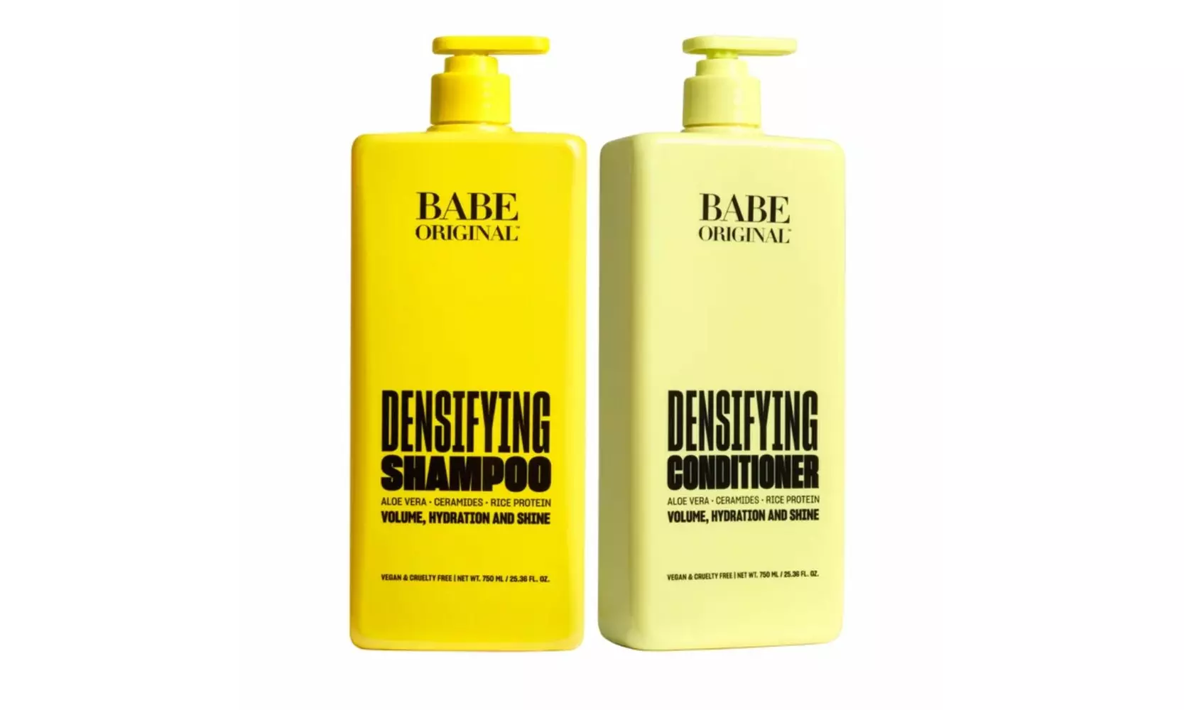 Babe Original Densifying Shampoo, Conditioner. Rinse (Multiple options)