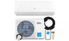 Costway Mini Split Air Conditioner & Heater w/ 1 Ton Heat Pump Installation Kit