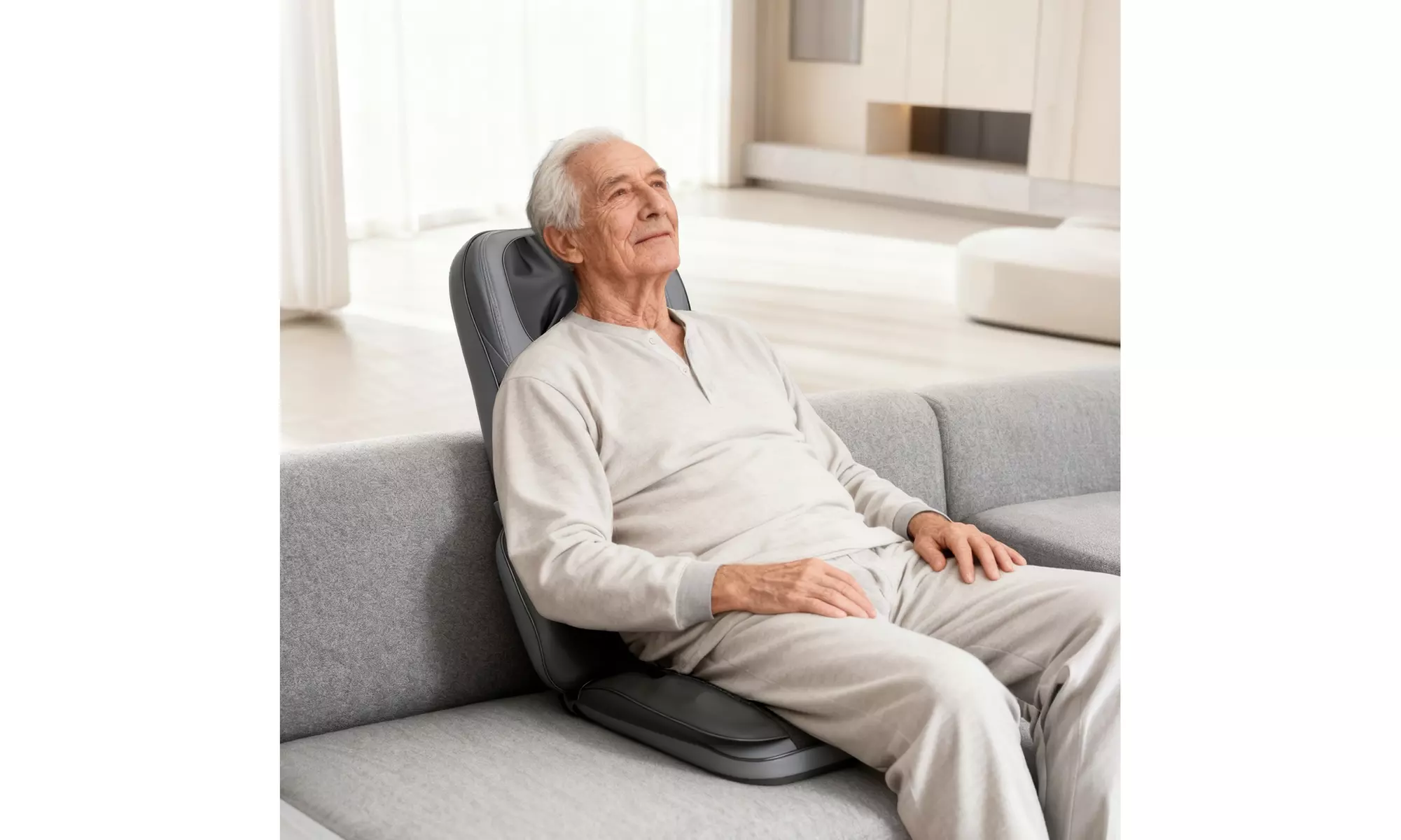 iMounTEK EMS Lower Back Massager Heating Pad with Remote