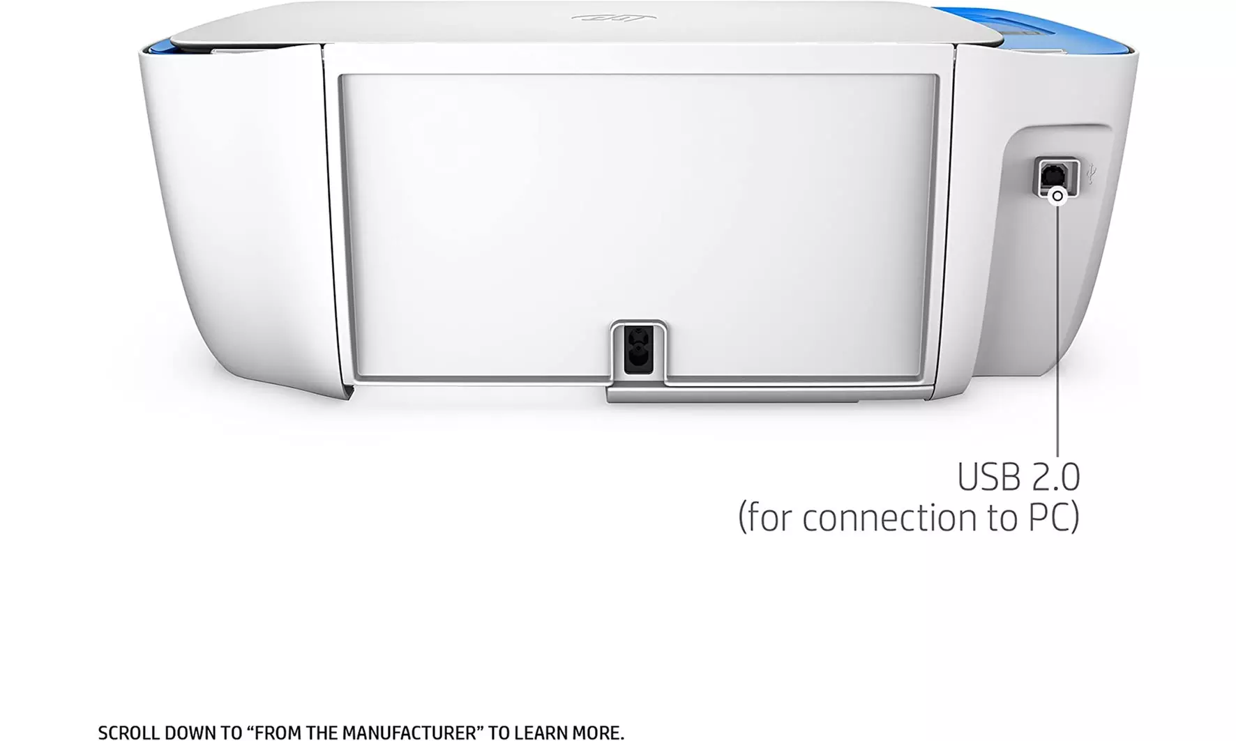 HP DeskJet 3632 All-in-One Printer (Blue) - Refurbished - Second Medium