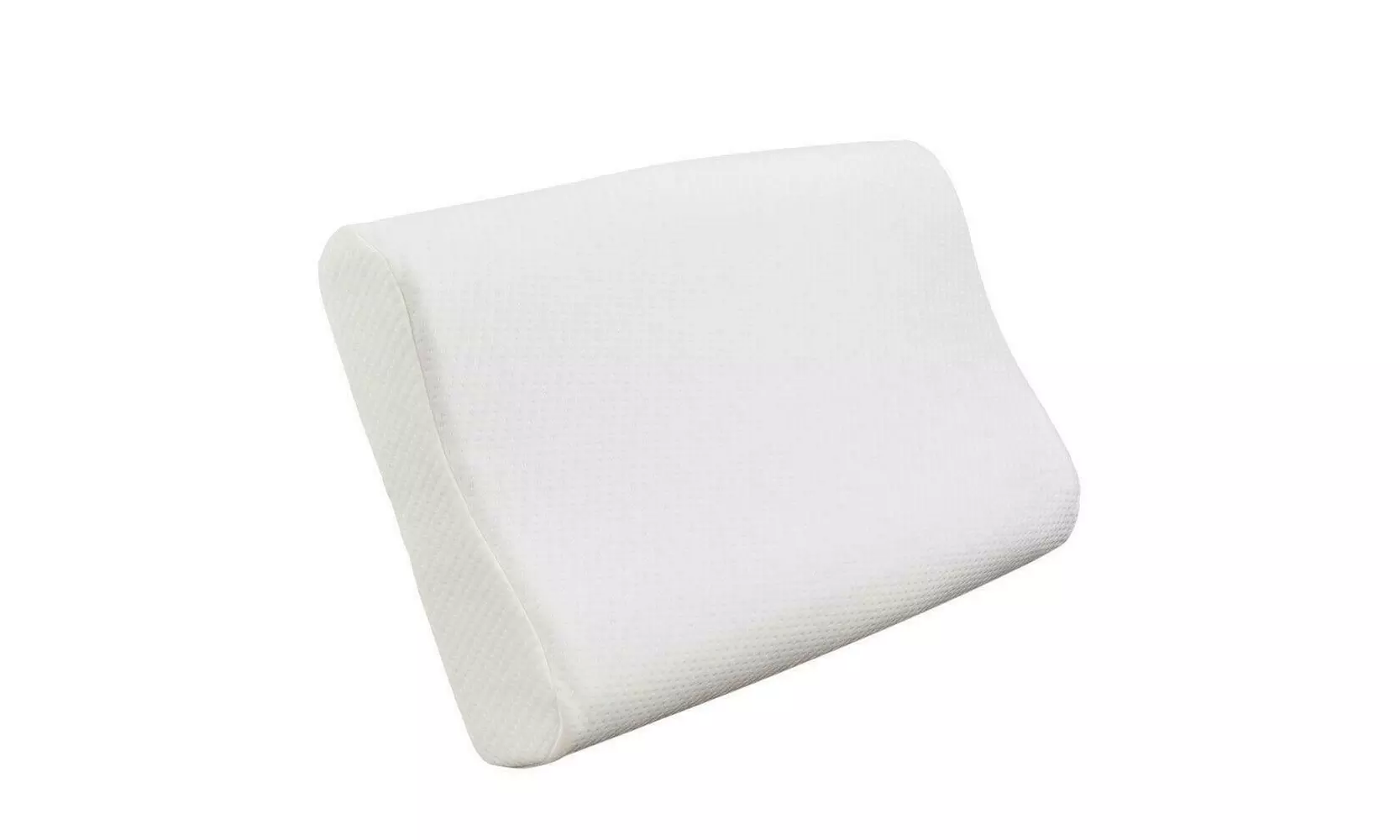Sleep Innovations Memory Foam Contour Pillow with Cotton Cover 20"x12" - Primary Image