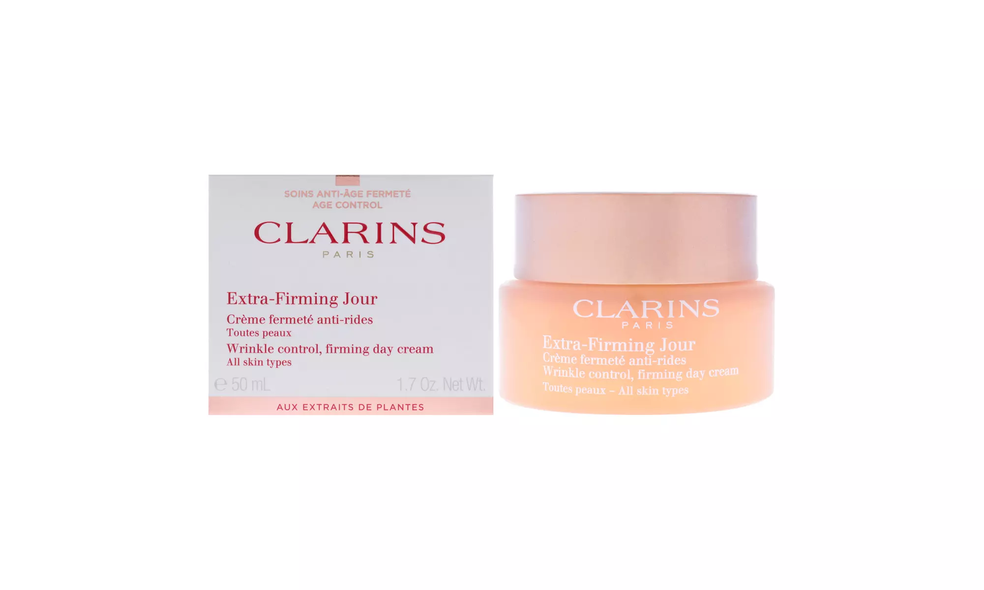 Clarins Extra Firming Day Cream Anti-Aging All Skin Types 1.7 oz - Primary Image