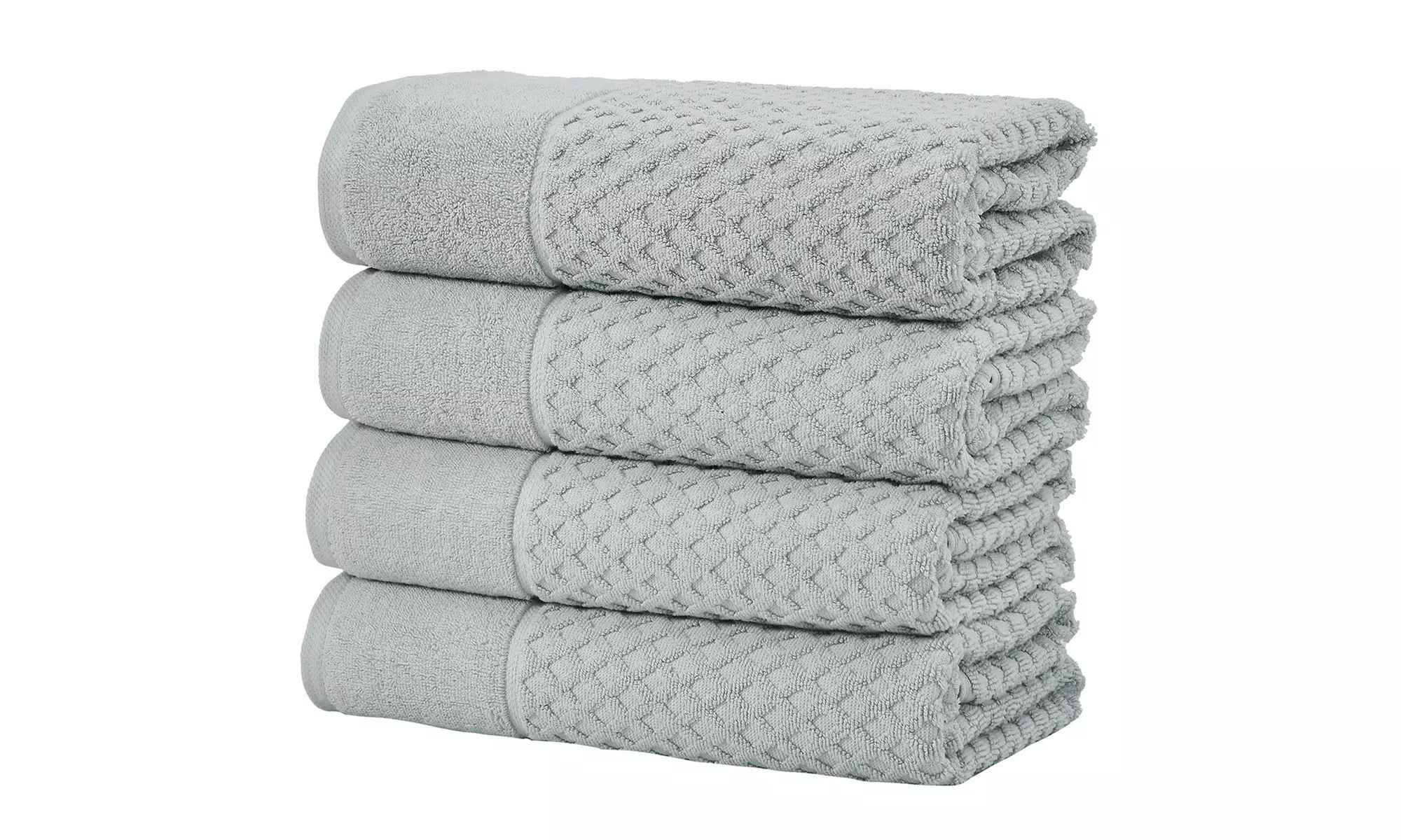 Ultra-Soft 100% Cotton Diamond Waffle Bath Towels