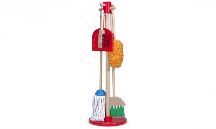 pretend play cleaning set