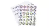 510-Pack Scratch-Off Circle Stickers, Holographic Round Stick DIY Labels, 1"