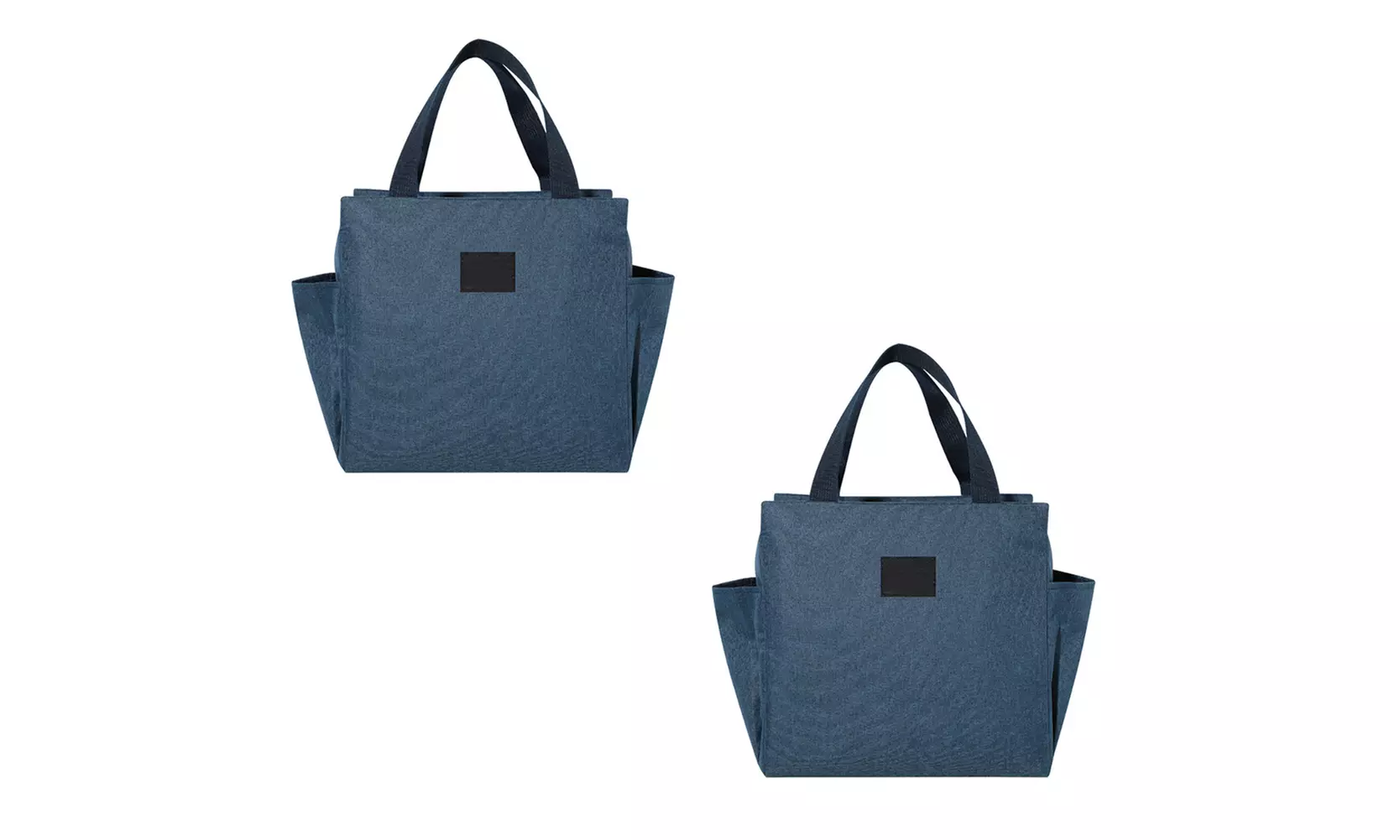US 1-2 Pc Insulated Lunch Bag Thermo Cooler Hot Cold Box Kids Adults Work Office